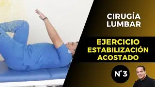 Ejercicio de estabilizaci&oacute;n 3. Para columna lumbar
