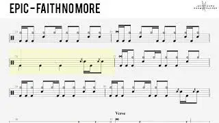 How to Play - Epic - Faith No More 🥁