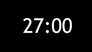 27 Minute Timer