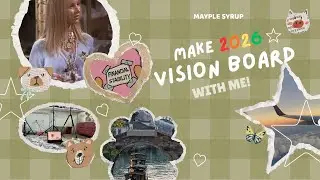 Create Your DREAM LIFE with a 2026 Vision Board | Make vision board with me
