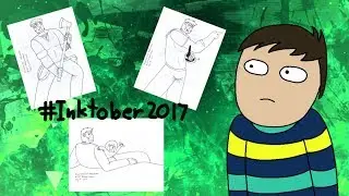 I DREW THE SAME CHARACTER FOR A MONTH! BattlePyramid's #Inktober2017 Showcase