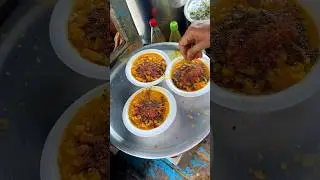 Tasty Samosa Chat In Patna #patna #patnastreetfood #bihar #tastyfood #streetfood #indianfood