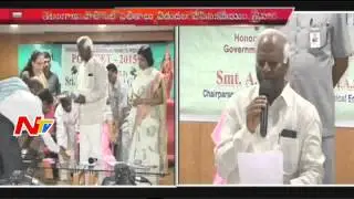 Telangana Deputy CM Kadiyam Srihari Releases Polycet 2015 Results | NTV