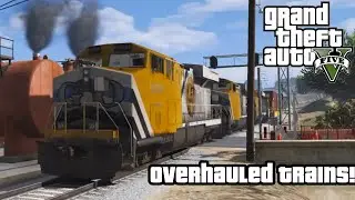 Overhauled Trains Railfanning #20 - GTA V