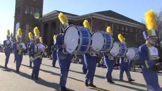 Marching Saints Gaffney Parade 12-15-13
