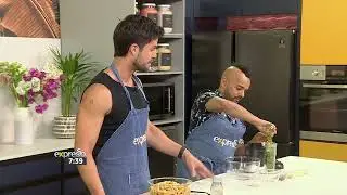 Recipe: Spinach and Basil Hemp Seeds Chickpea Pasta