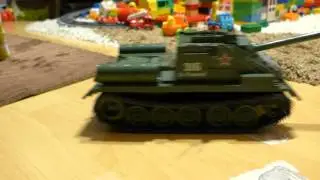 Cobi SU-85 z napędem Lego Power Functions
