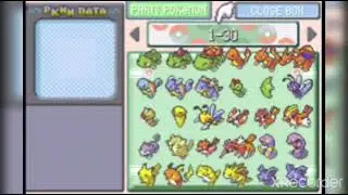 Pokemon Ultra Violet complete pokedex (Firered romhack)