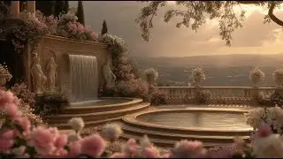 Lost Arcadian Cascade - 10 Hours 4K Nature Sounds for Sleep, Study, Relaxation