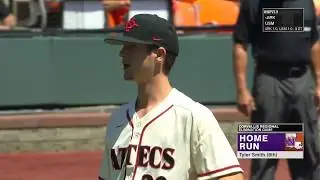 SDSU BASEBALL: NORTHWESTERN STATE 9, AZTECS 0 (NCAA CORVALLIS REGIONAL) - 6/2/18