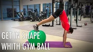 19 gym ball exercises for get in shape fast. Stability ball workout