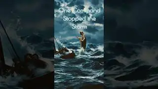 Jesus' Miracles - One Command Stopped the Storm