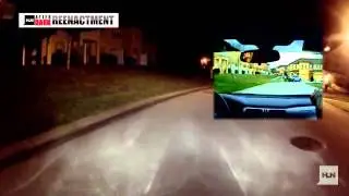 See it how they saw it: A nighttime view of Zimmerman's path