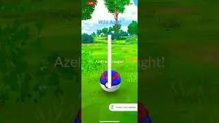 I caught a wild Azelf #catchlegendarypokemon #pokemongo #pokemongame