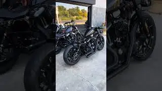 Davidson HD 48 VS Davidson HD 883 iron #harleydavidson #motorcycle #viralshorts #ytshorts