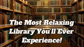 Old Library Ambience Page Turning Sounds and Silence