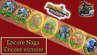 Des gros naga incroyable!! wizardowl | #hearthstone  battleground