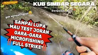 FULL STRIKE MICROFISHING SESERU INI‼️| KUB SIMBAR SEGARA DENPASAR BALI 📍#microfishing 