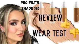 FOUNDATION FRIDAY! FENTY pro filtr soft matte foundation 190 review