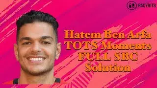 Hatem Ben Arfa TOTS Moments FULL SBC Solution!- FUT 19 Pack Opener & Draft