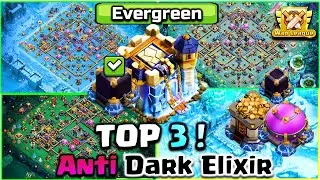 COC! TH18 FARMING BASE 2025 with COPY LINK + ANTI DARK ELIXIR, Gold and Elixir! TH18 Hybrid Base