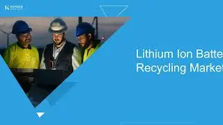 🔋 Lithium-Ion Battery Recycling Market: Powering the Circular Energy Economy