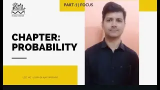 CHAPTER :PROBABILITY    LECT NO:3