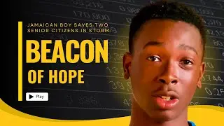 Jamaican Boy Saves Two Senior Citizens In His Country's Worst Storm (Watch Till End)