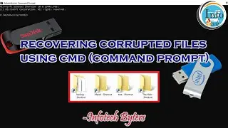 Fixing Corrupted Flash Drive Without Any Data Loss Using Command Prompt