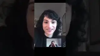 Finn Wolfhard meets a screaming fan #shorts #finnwolfhard