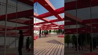 Tech Campus&hellip; or Art Installation 🤯 | #InnovationHub #CGIRealism