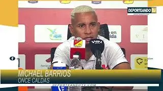 BARRIOS RECONOCE ERRORES EN EL CL&Aacute;SICO. #oncecaldas #futbol #deportivopereira #ligabetplay