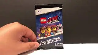 Lego Movie 2 Awesome Trading Cards Opening+Lego Movie 2 Awesome Collector Album Review! 😃