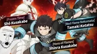 The New Fire Force Collab Summon In 7DS Grand Cross