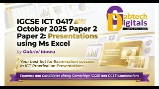 IGCSE ICT 0417 November 2025 Paper 2 | Presentations using Ms PowerPoint