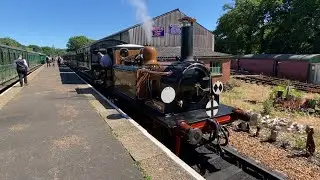 A1X Terrier | 72 &lsquo;Fenchurch&rsquo; | Isle of Wight Steam Railway | Havenstreet | 24/06/23