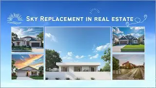 Sky Replacement in Real Estate Photos | Photoshop Sky Tutorial