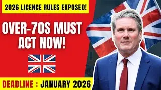 New 2026 Licence Rules EXPOSED &ndash; Over-70s Must Act Before January!