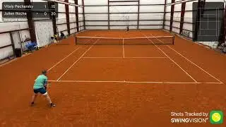 November 19, 2025 Red Clay Court Tennis Singles vs Julien (UTR7) - Best Points