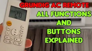 Пульт дистанционного управления GRUNDIG Все функции и кнопки объяснены