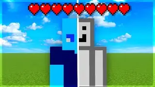 Minecraft, But Our HEALTHBAR Is SHARED...