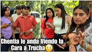 Chentia le anda poniendole los cuernos a Trucha|chentia la cara le cambió dayrin mostró las pruebas
