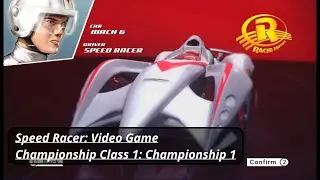 Speed Racer: Video Game (Wii Dolphins Emulator) - Championship Class 1 - Championship 1