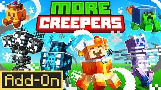 More Creepers Add-On | Minecraft Marketplace | Showcase