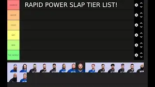 RAPID Power Slap striker Tier List