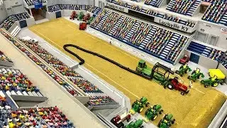 National Farm Machinery Show Tractor Pull Diorama