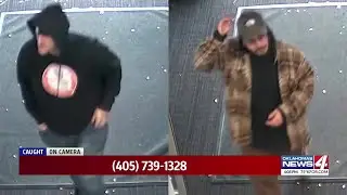 Midwest City PD seeks help identifying two suspects in burglary investigation