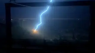 Lightning strike in Crooked River Ranch during Thursday storm