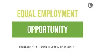 Equal Employment Opportunity