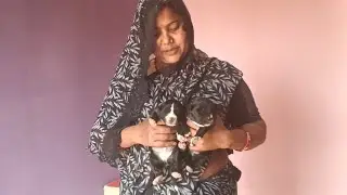 Kitne Cute puppy hai😊